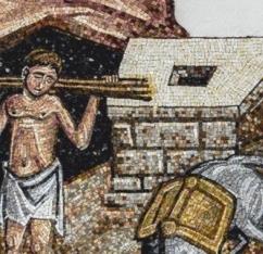 Il luogo del sacrificio è preparato in modo simile all'altare 